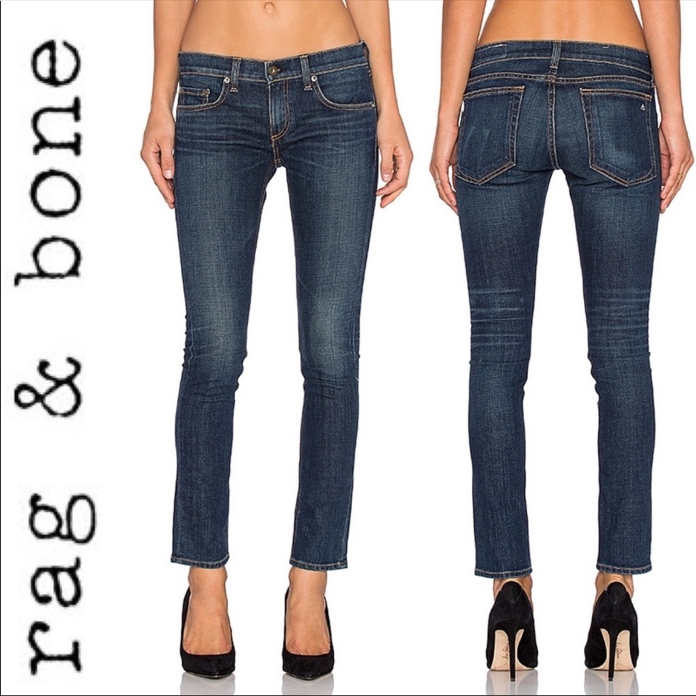 Rag & Bone | Tomboy Skinny Jeans in Aged
